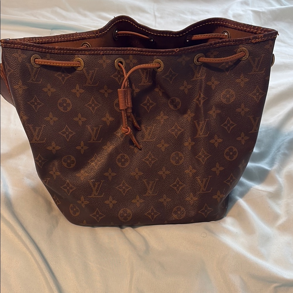 Louis Vuitton Brown Monogram Shoulder Bag